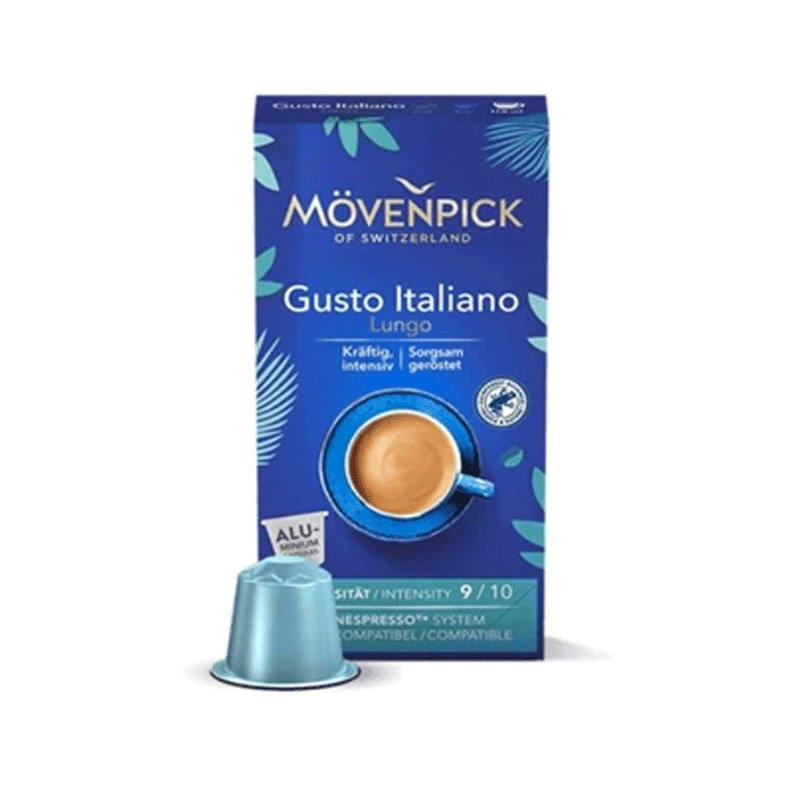 Movenpick Gusto Italiano Lungo Coffee Capsule 55g