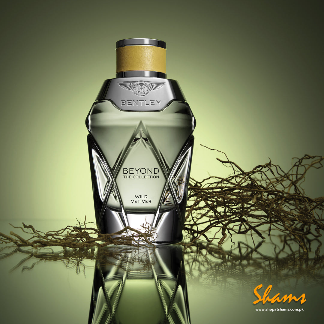 Bentley Beyond The Collection Wild Vetiver JAVA EDP 100ml - Shams Shopping Centre Bentley  