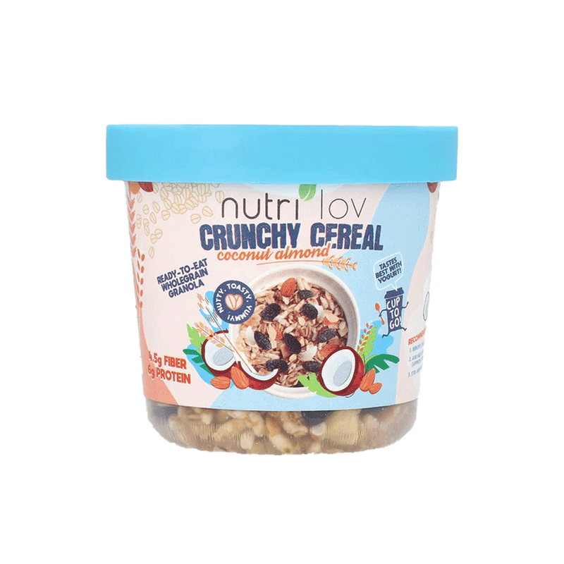 Nutrilov Honey Almond Crunchy Creal Jar 70g