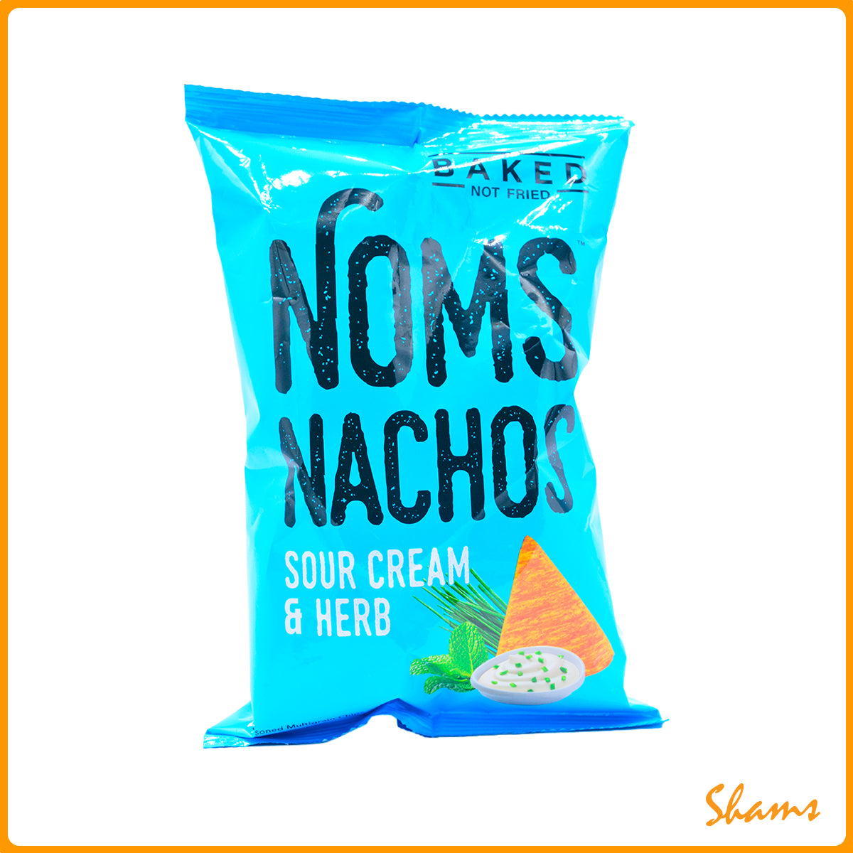 Noms Nachos Sour Cream & Herb Chips 64g