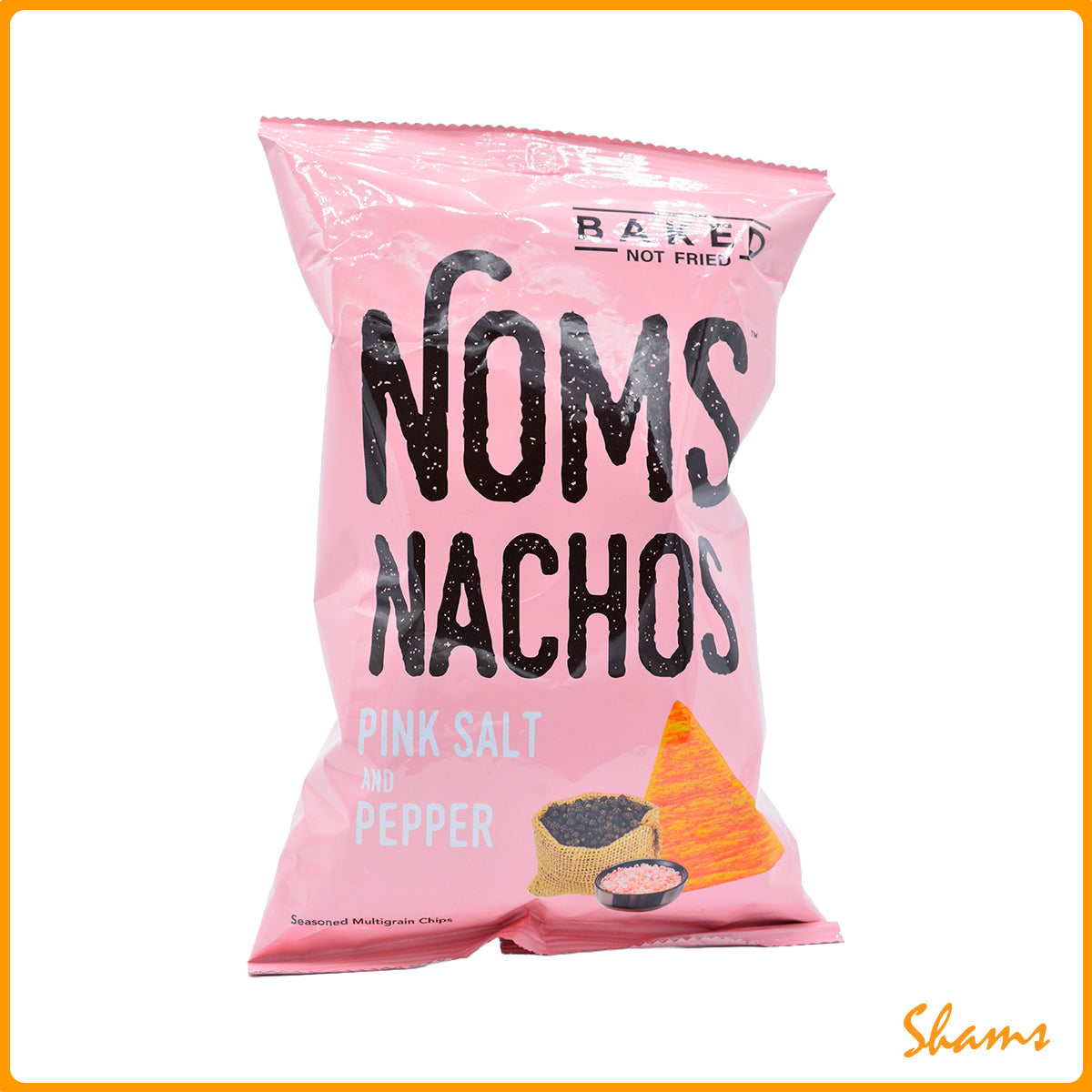 Noms Nachos Pink Salt And Pepper Chips 64g