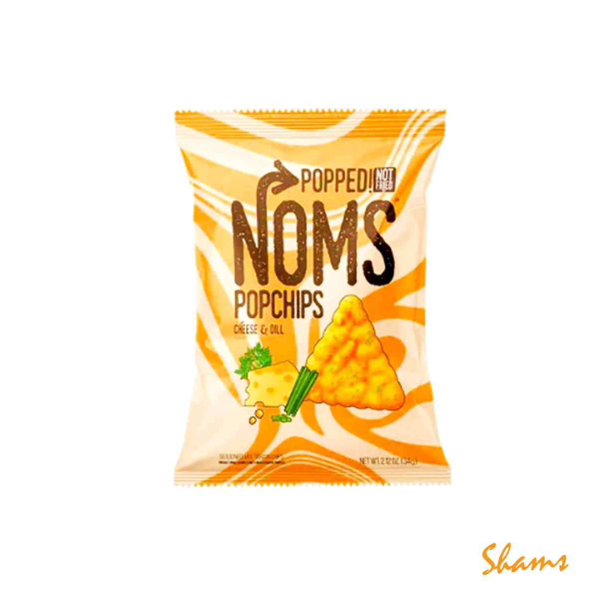 Noms Popchips Cheese & Oil 75g