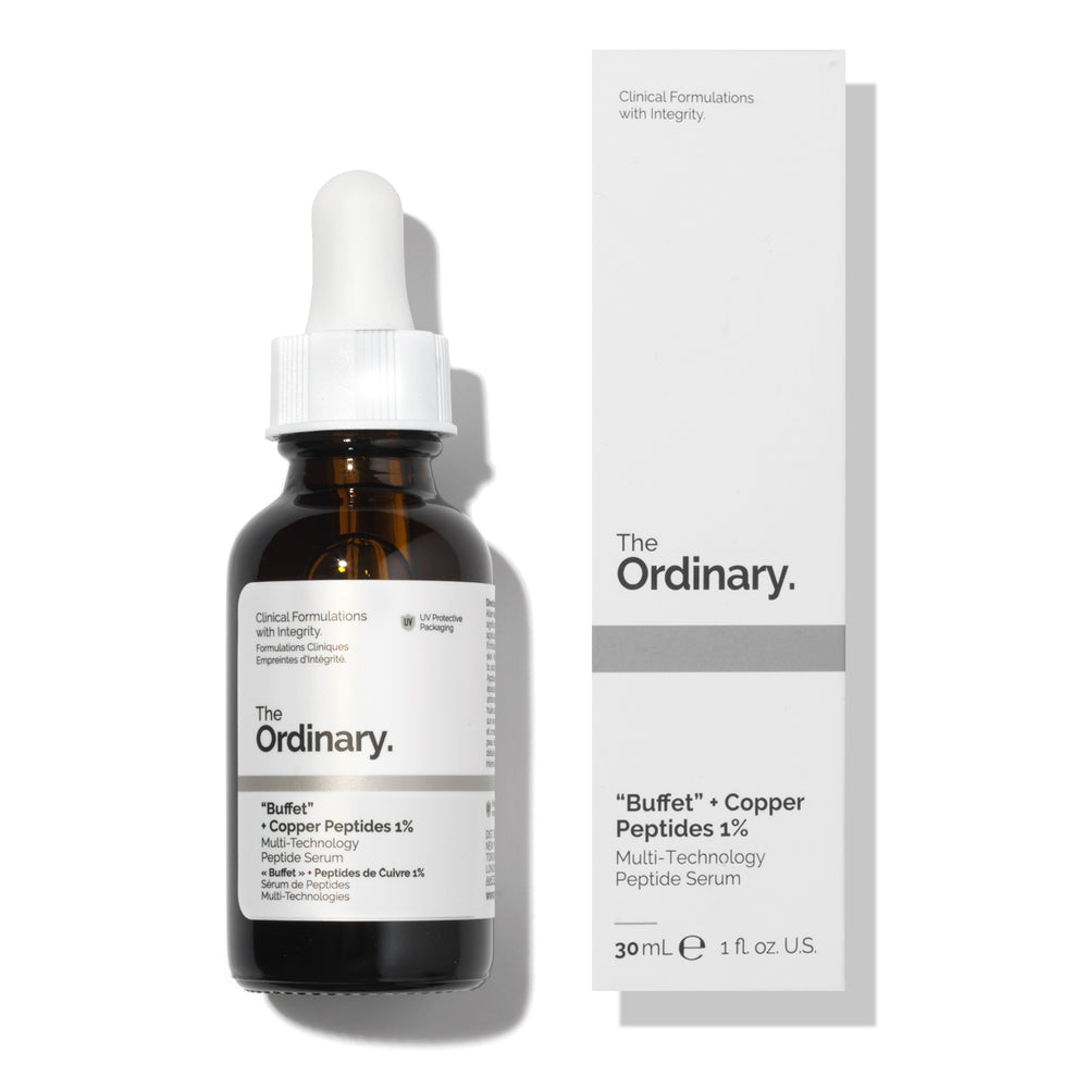 The Ordinary Buffet Copper Peptides 1% Serum 30ml - Shams Shopping Centre The Ordinary  