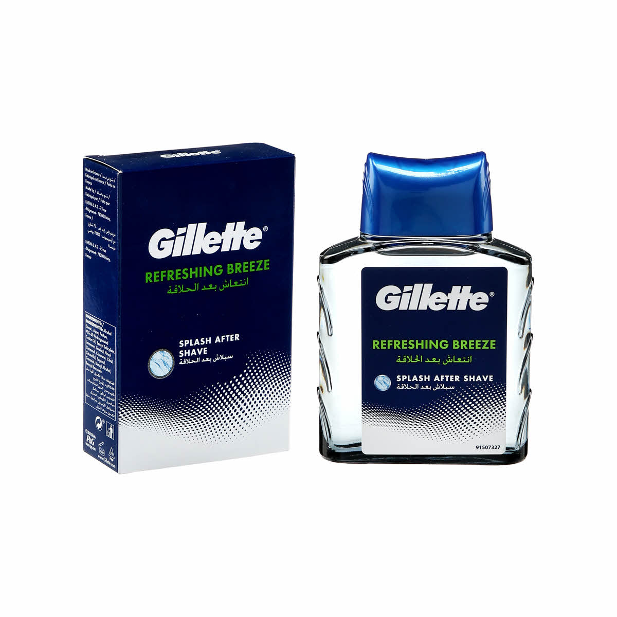 Gillette Refreshing Breeze Splash After Shave 100ml - Shams Shopping Centre Gillette  