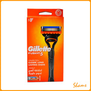 Gillette Fusion5 Lubrastrip Precision Blades Smooth Long Razor