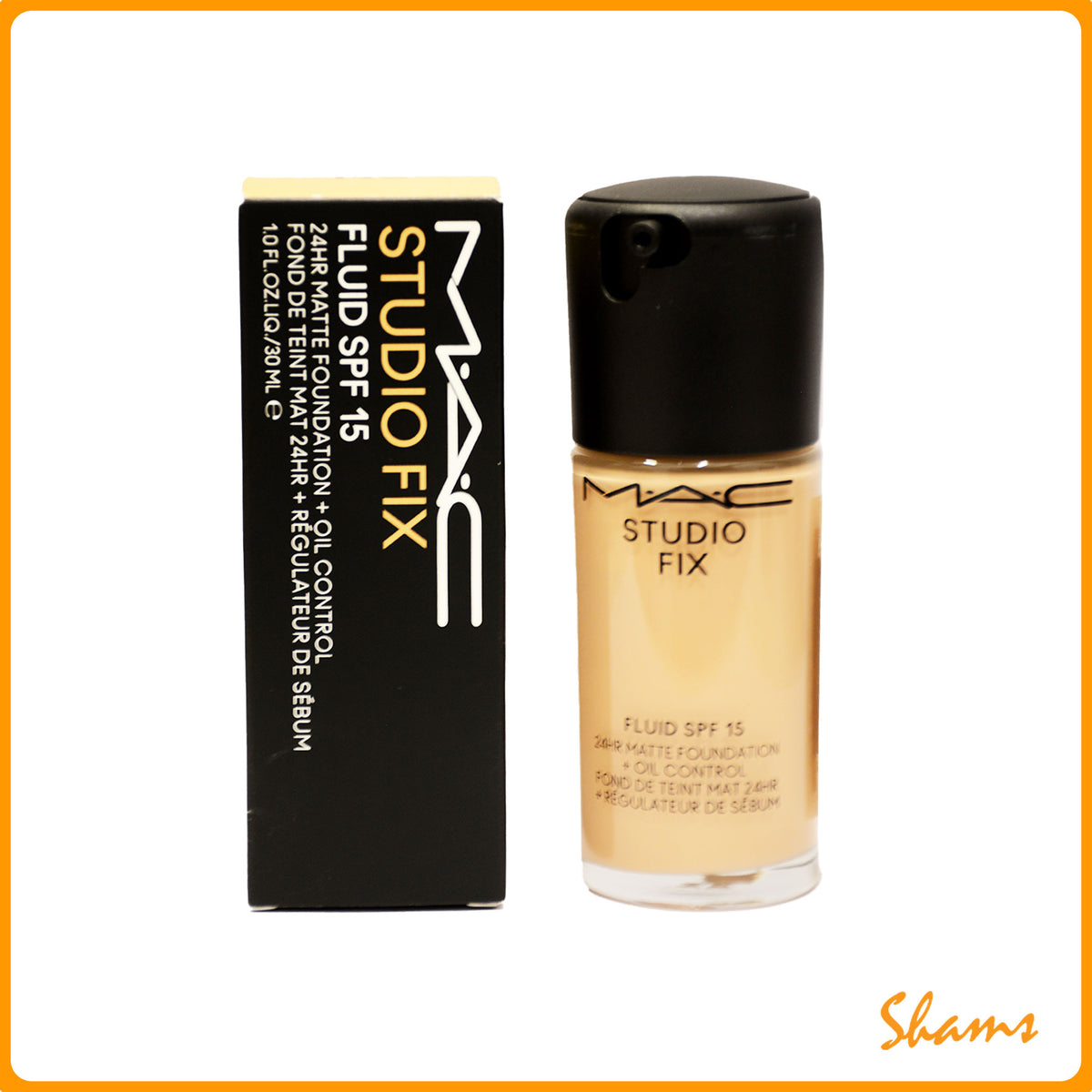 MAC Studio Fix Fluid SPF-15 NC5 Foundation 30ml