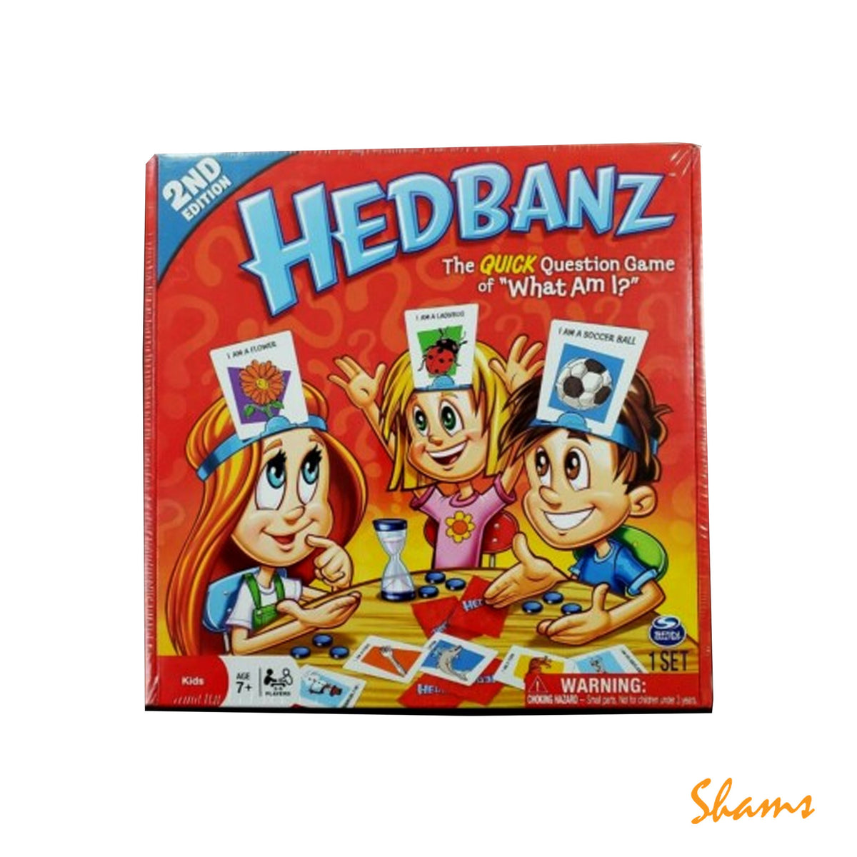 Hedbanz The Quick Question Game of "What am I?" 2nd Edition Art# 20060508