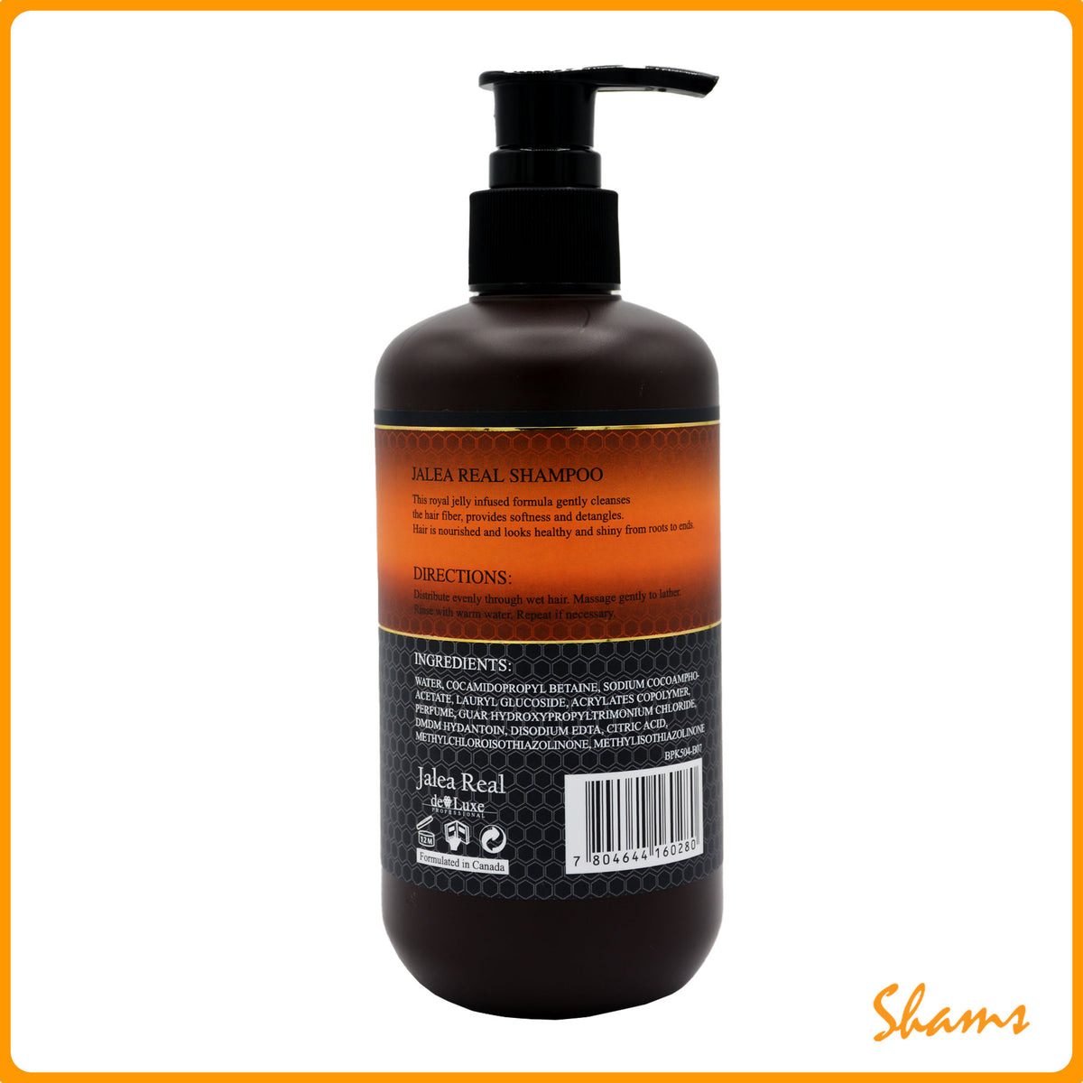 Argan Jalea Real De Luxe Premium Sulfate Free Shampoo 300ml