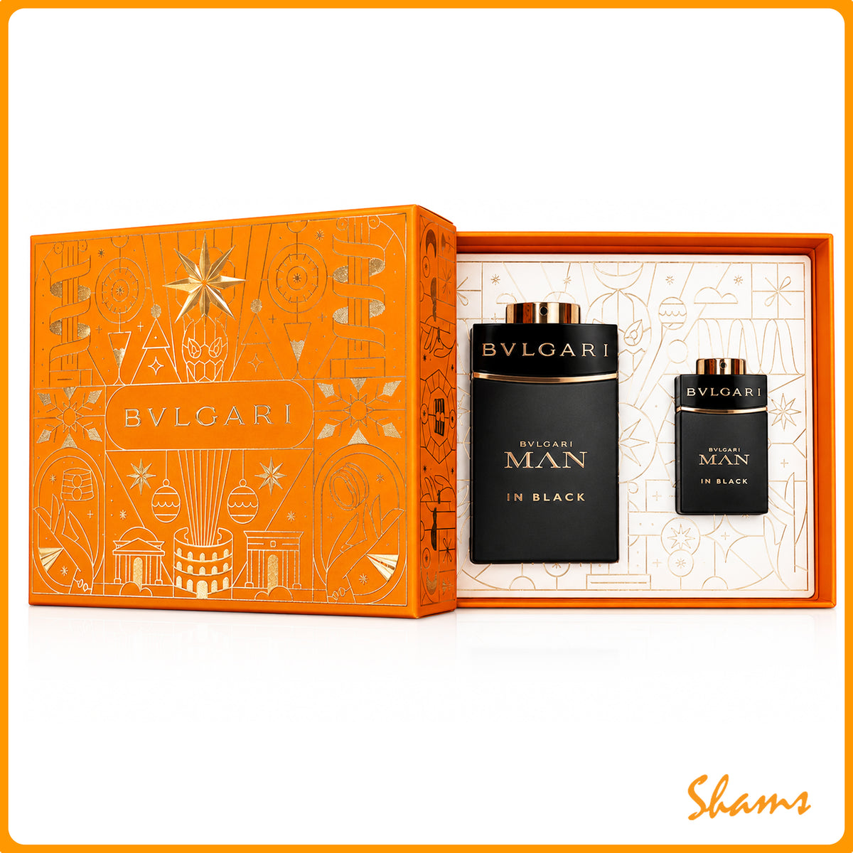 Bvlgari Man In Black 2p Gift Set