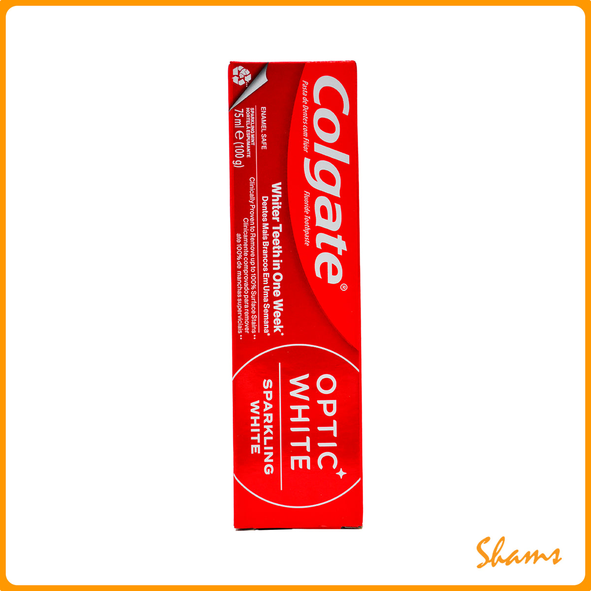 Colgate White Optic Sparkling White Toothpaste 75ml