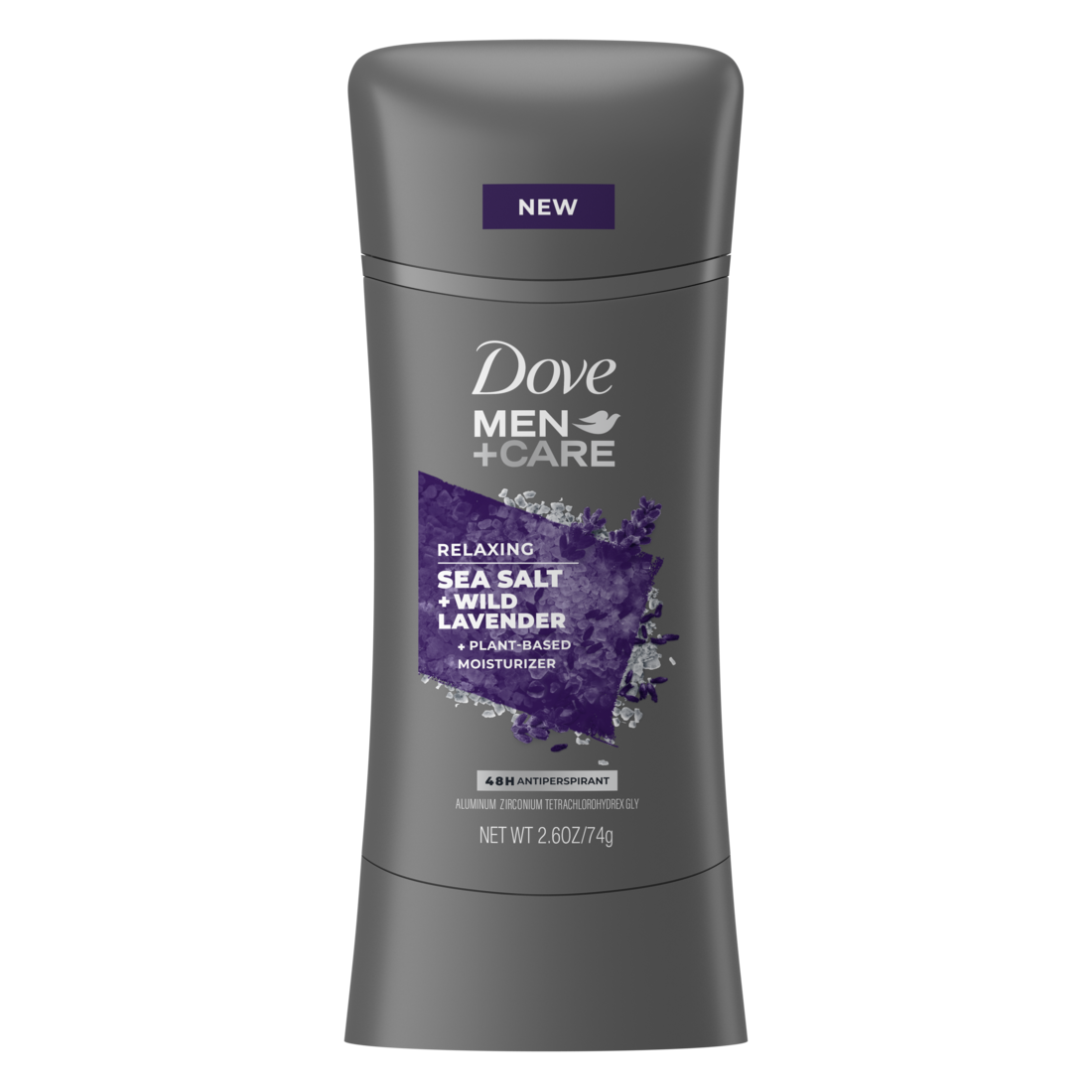 Dove Men+Care Antiperspirant Sea Salt & Wild Lavender Deo Stick 74g - Shams Shopping Centre Dove  