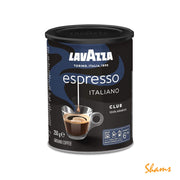 Lavazza Club Ground Coffee Tin 250g