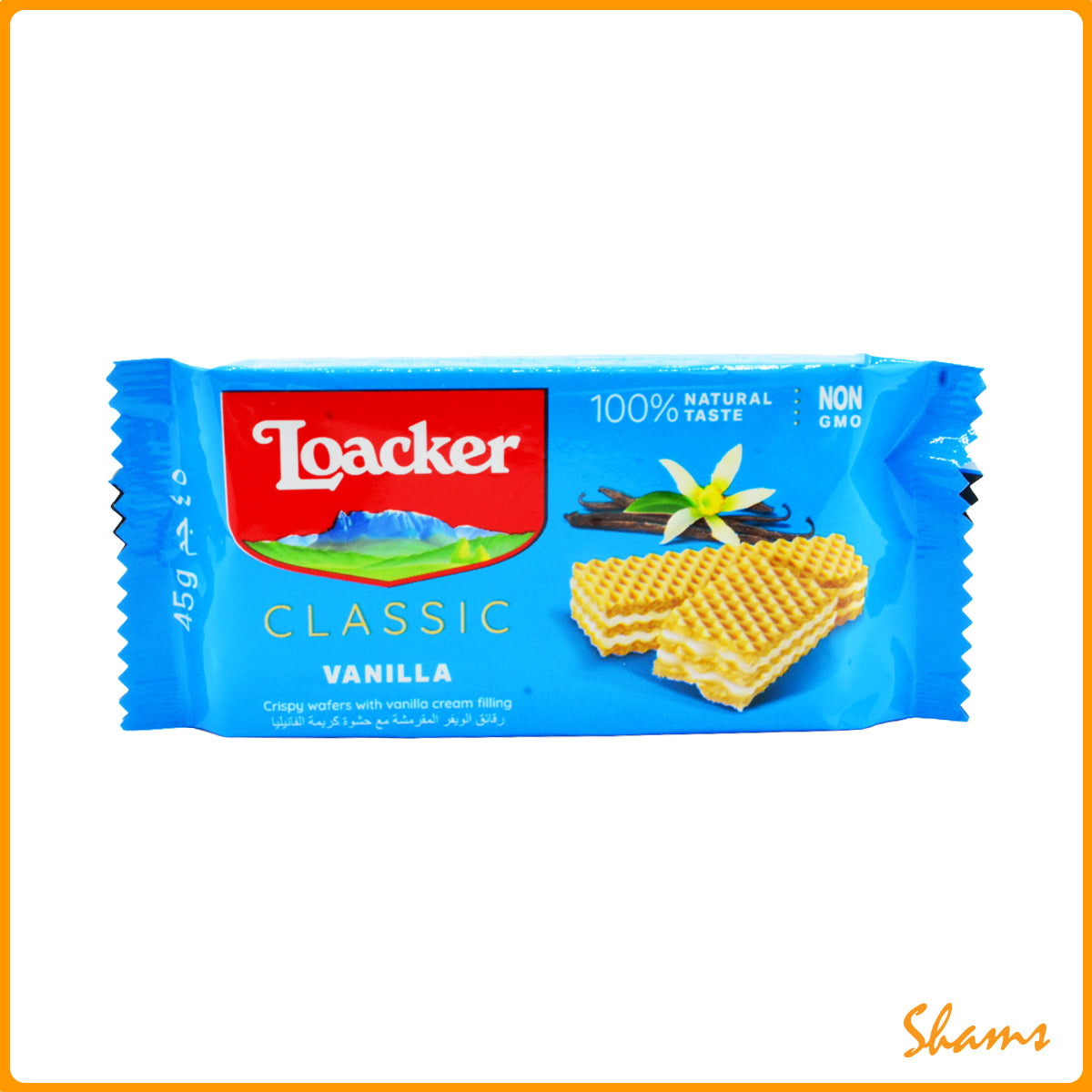 Loacker Classic Wafer Vanilla 45gm