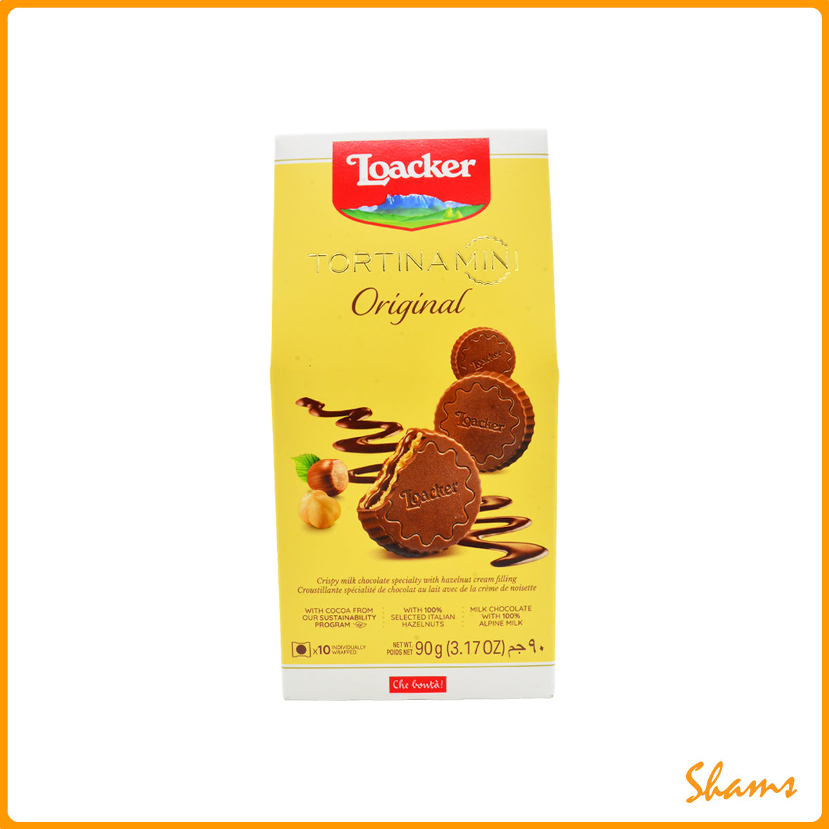 Loacker Gran Pastecceria Tortina Orignal 90gm