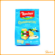 Loacker Quadratini Wafer Vanilla 250gm