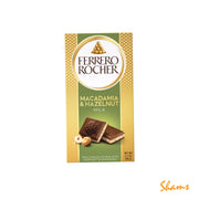 Ferrero Rocher Macadamia & Hazelnut Milk Bar 90g