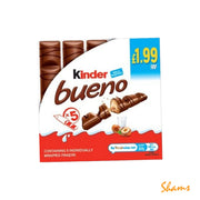 Kinder Bueno Milk & Hazelnuts Chocolate 5p 107g