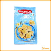 Balocco Mini Cubes Milk Vanilla Wafers 125g