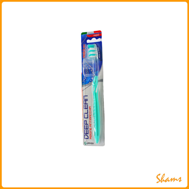 Mira Deep Clean Medium Hard Tooth Brush