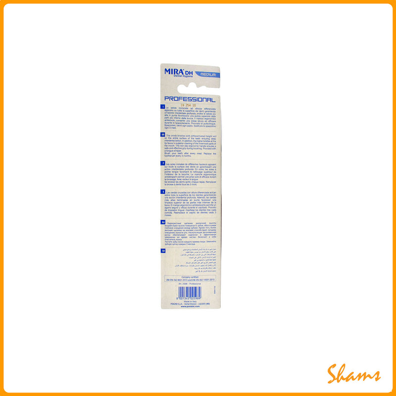 Mira HD Professional Medium Tooth Brush