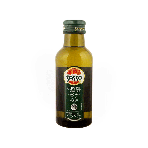 Sasso Pure Olive Oil Bottle 250ml