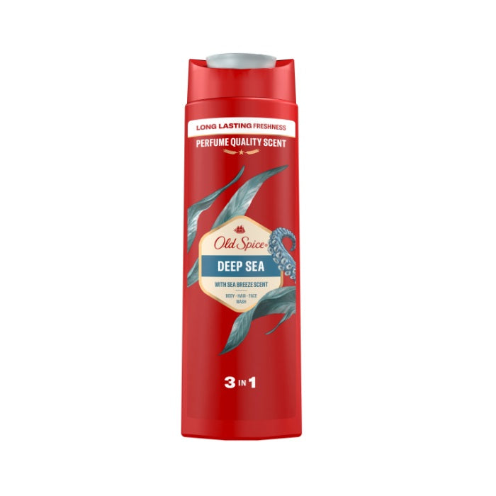 Old Spice Deep Sea 3In1 Shower Gel 400ml