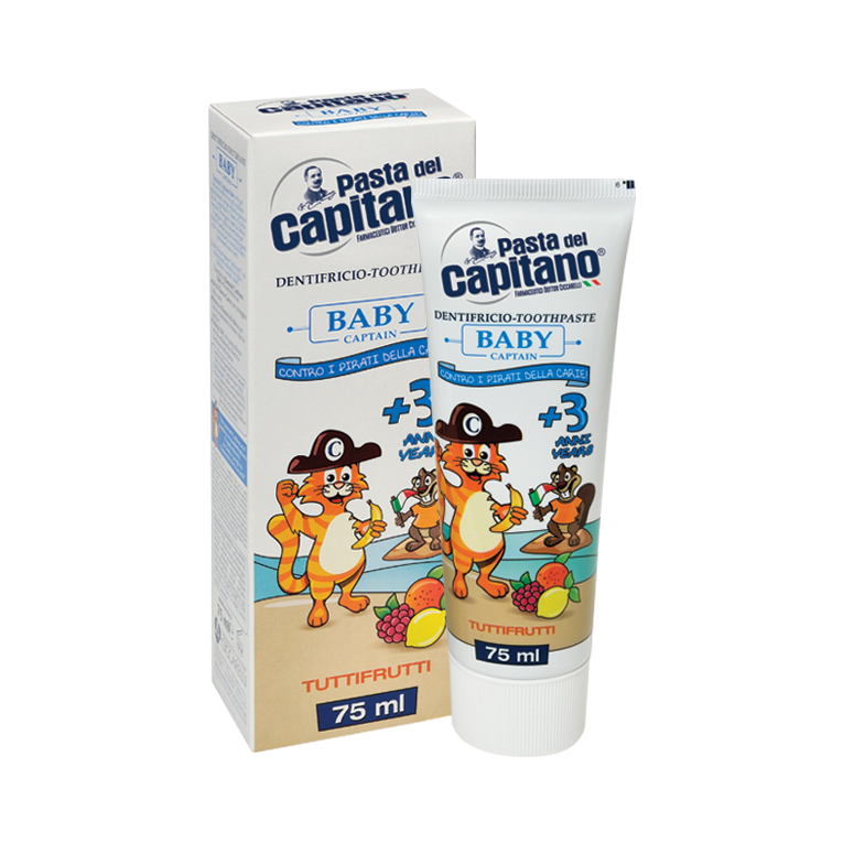 Pasta Del Capitano Tuttifruitti Junior +3Y Toothpaste