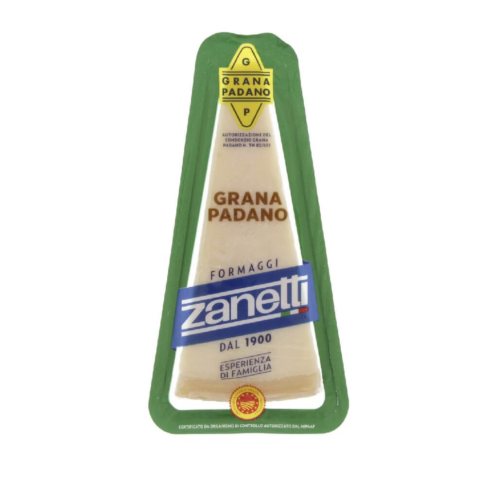 Zanetti Grana Padano Cheese 200g - Shams Shopping Centre Zanetti  