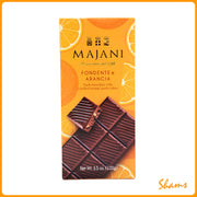 Majani Dark Chocolate With Candied Orange Bar 100g