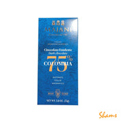 Majani Tav F 75% Colomb Ast Extra Dark Chocolate Bar 75g