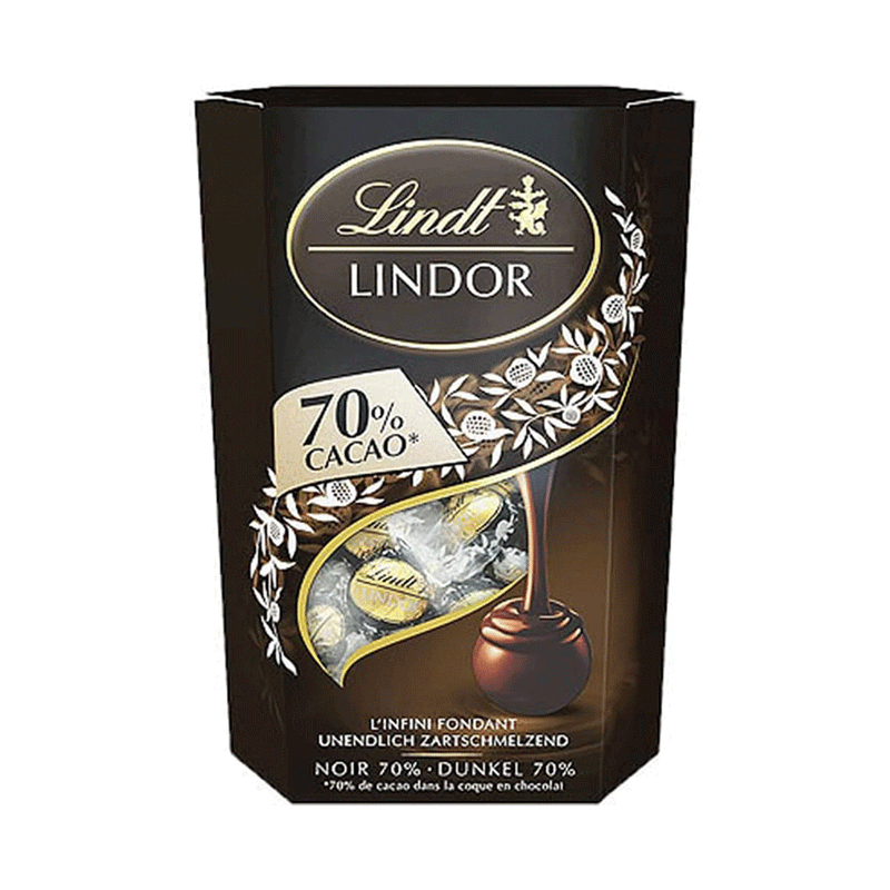 Lindt 70% Extra Dark Ball 200g