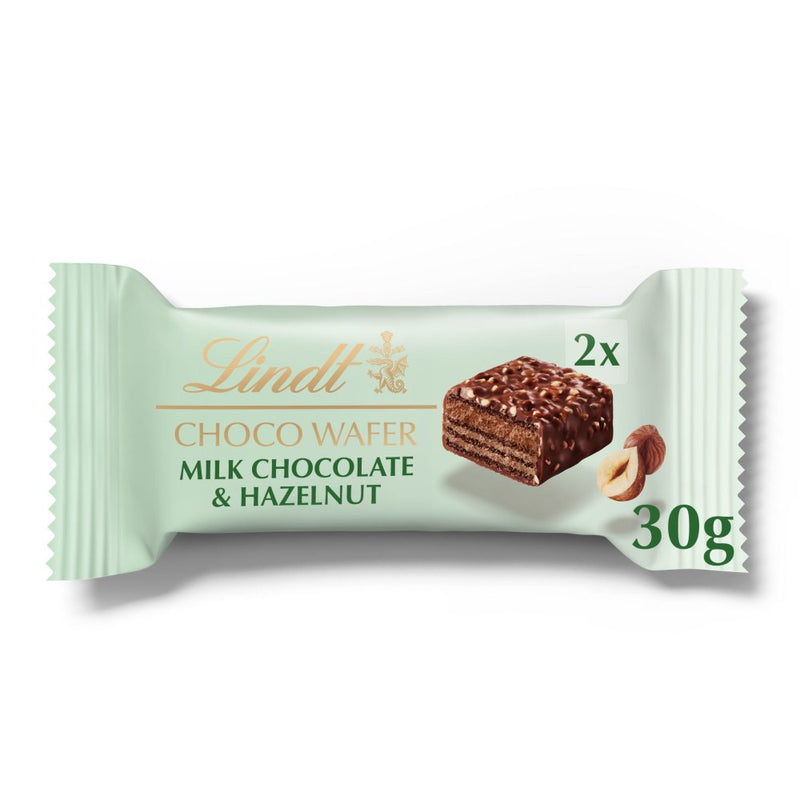 Lindt Choco Wafer Milk Chocolate & Hazelnut 26g