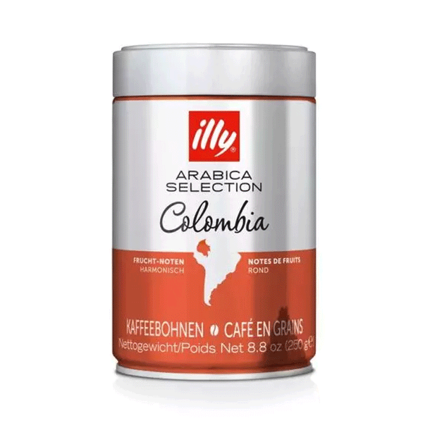 Illy Colombia Coffee Beans 250g