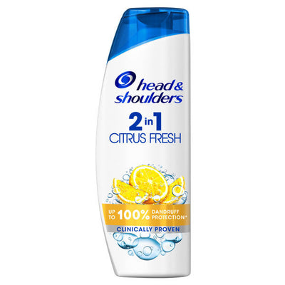 H&S Citrus Fresh 2In1 Shampoo 400ml - Shams Shopping Centre Head & Shoulders  