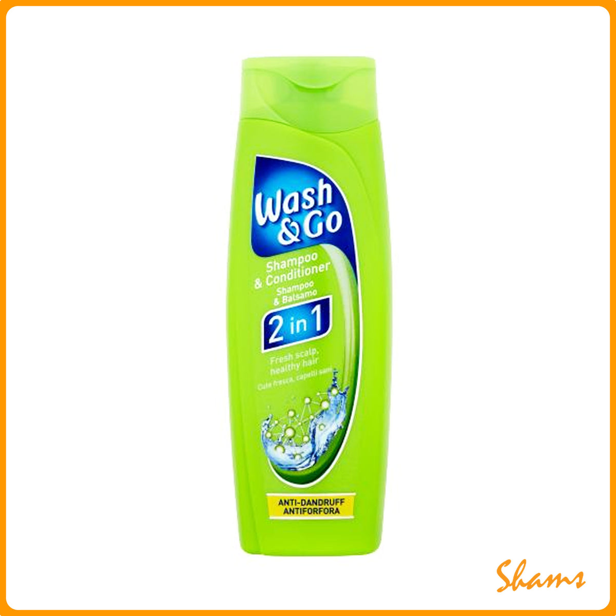 Wash & Go Anti Dandruff Shampoo & Conditioner 200ml