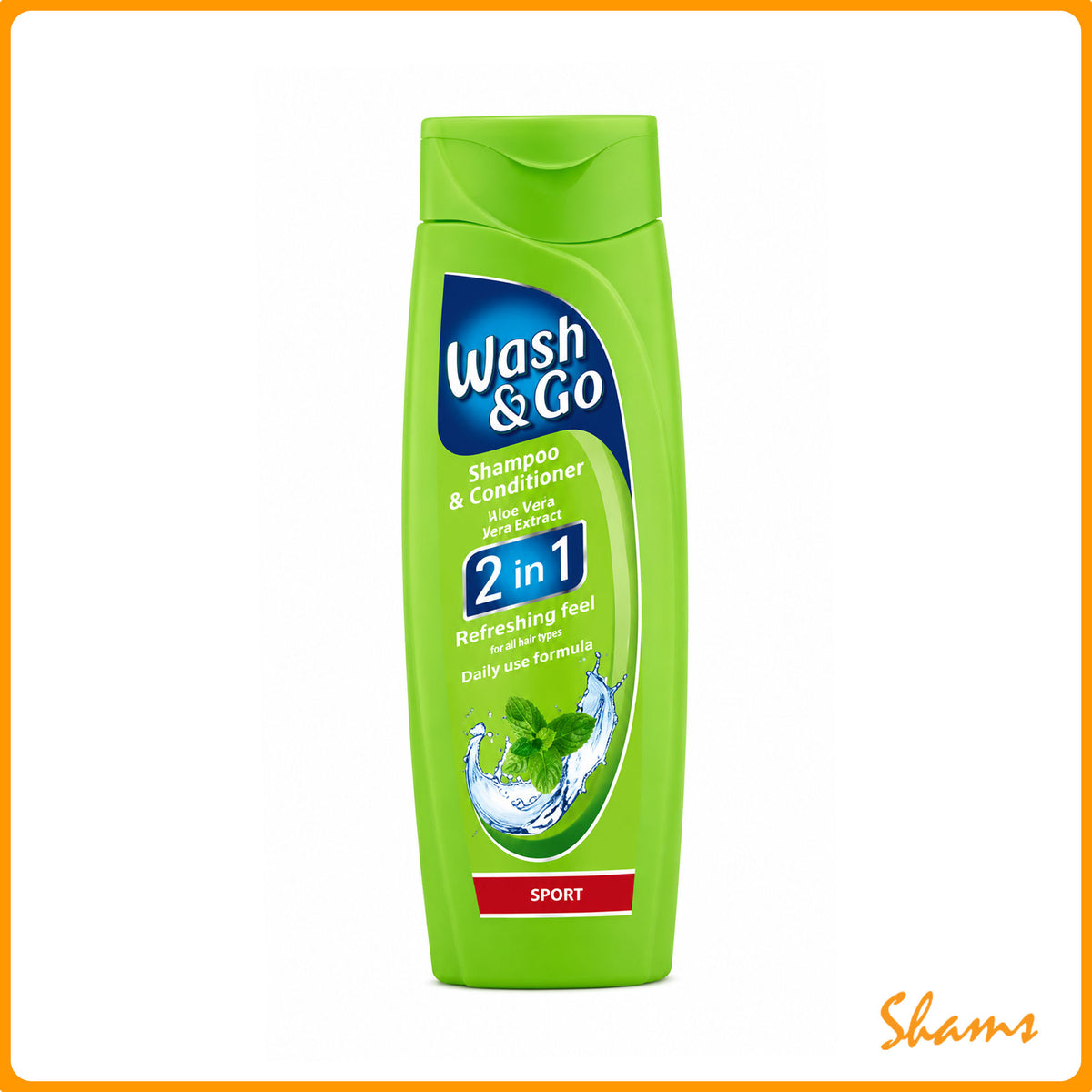 Wash & Go 2 in 1 Classic Shampoo & Conditioner 400ml