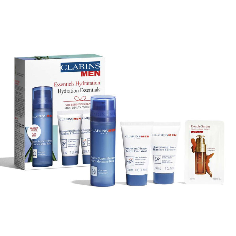 Clarins Men Hydration Essential 3p Set - Shams Shopping Centre Clarins  