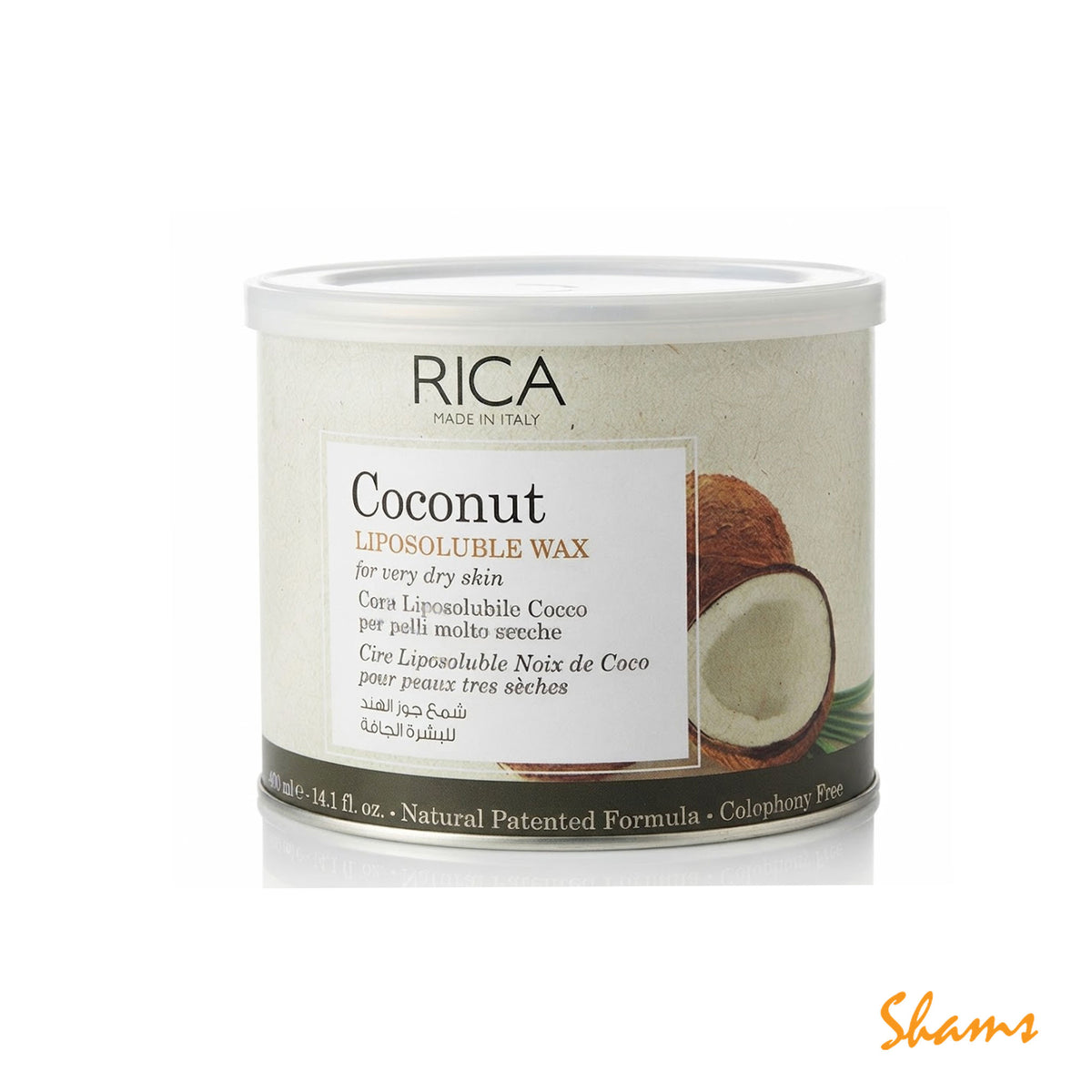 Rica Coconut Liposoluble Wax 400ml