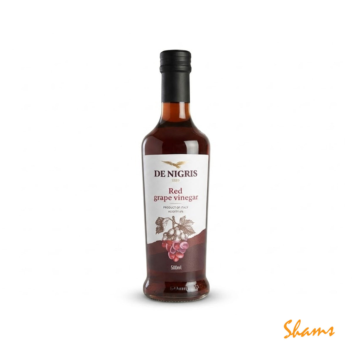 De Nigris Red Grape Vinegar 500ml