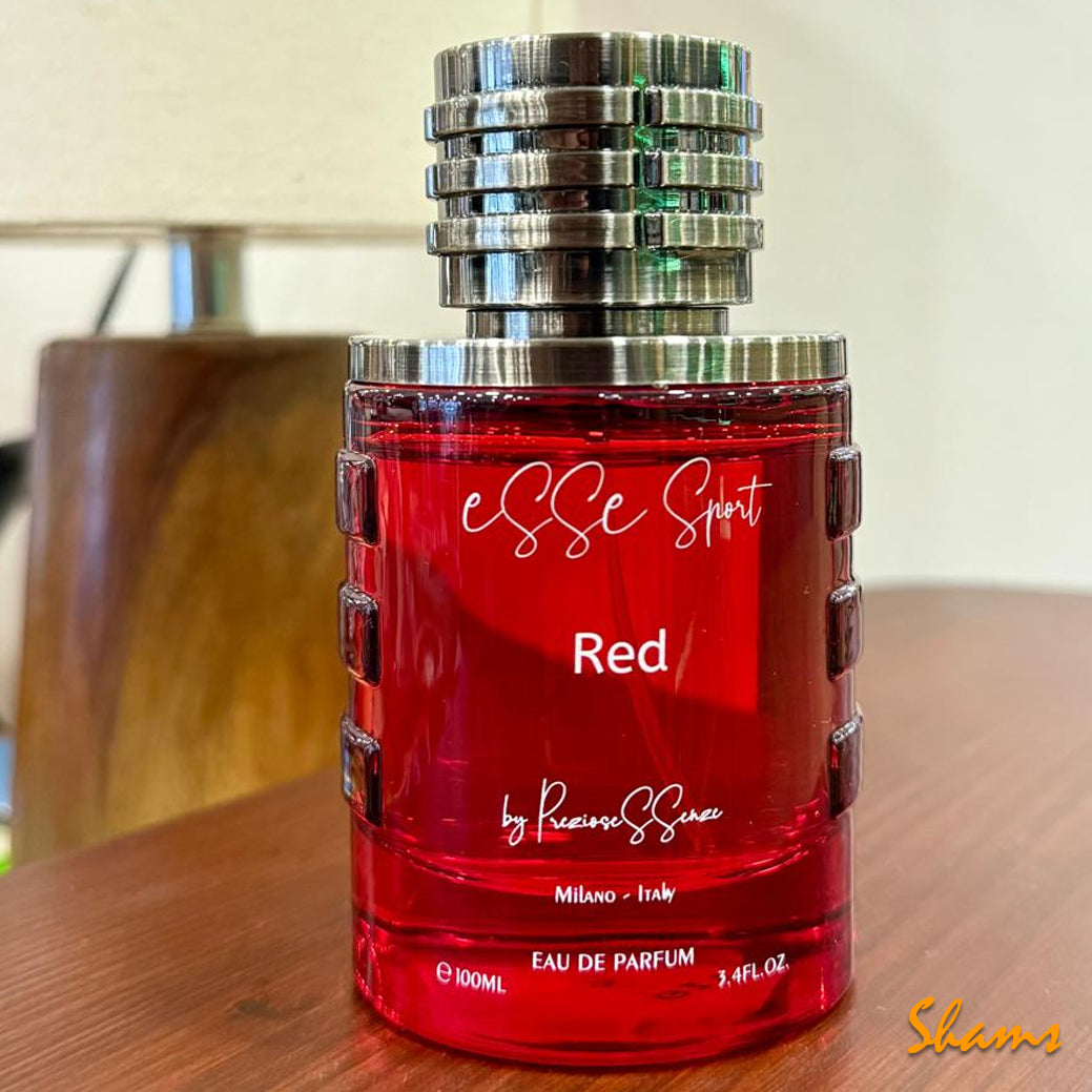 PrezioseSSenze Esse Sport Red EDP 100ml - Shams Shopping Centre PrezioseSSenze  