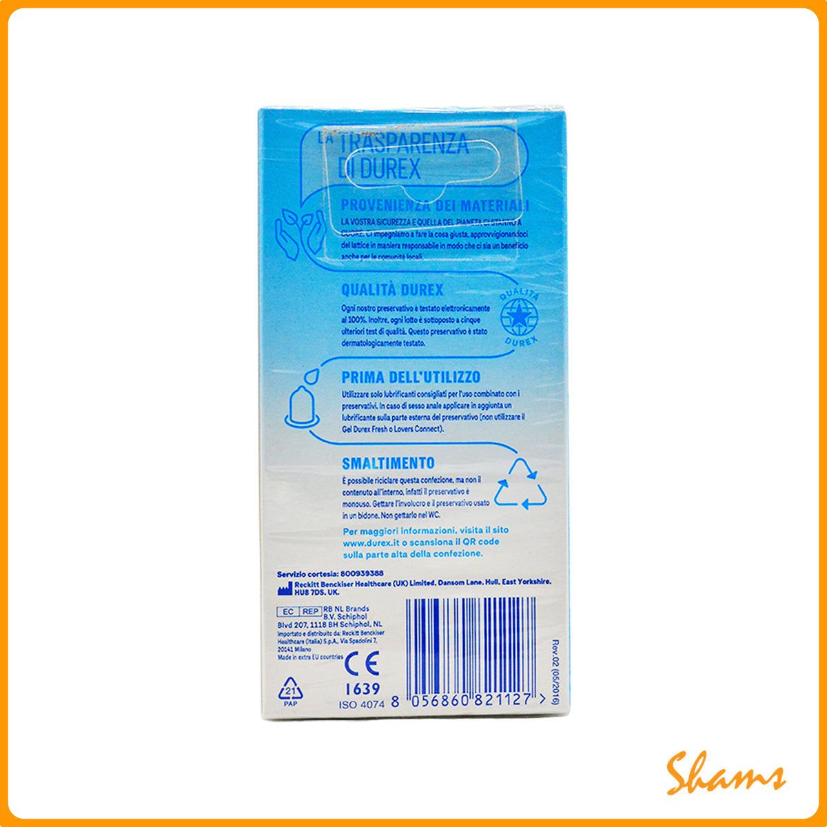 Durex Settebello Classico Condoms 10pcs