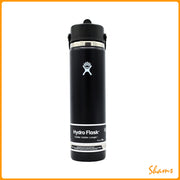 Hydro Flask 24oz Wide Flex Straw Cap-Black