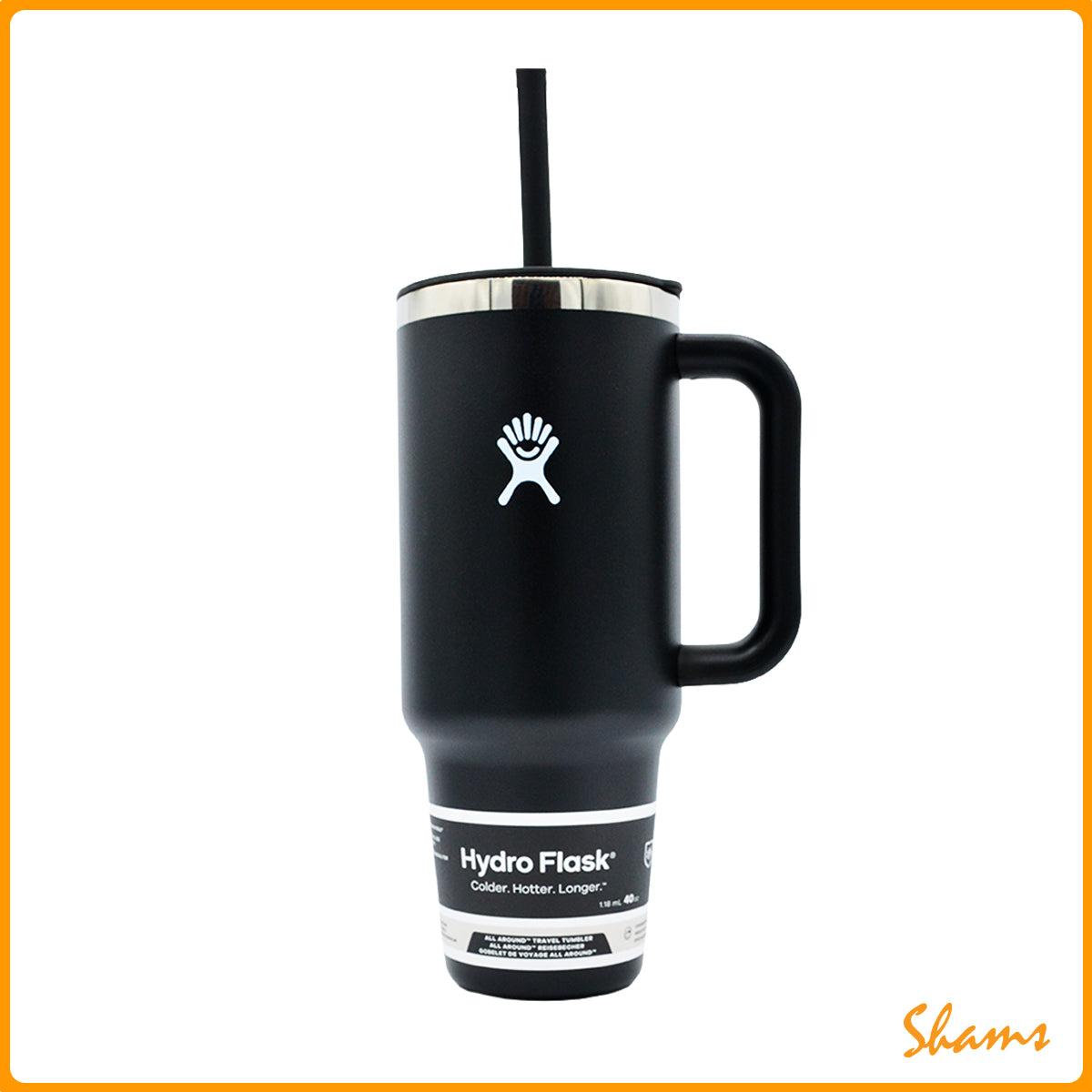 Hydro Flask 40oz All Around Travel Tumbler-Black