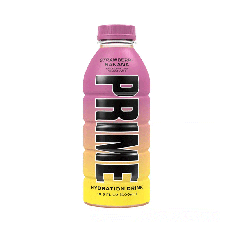 Prime Strawbery Banana Hydration Drink 500ml