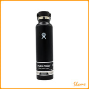 Hydro Flask 24 oz Standard Mouth W/Flex Cap Black