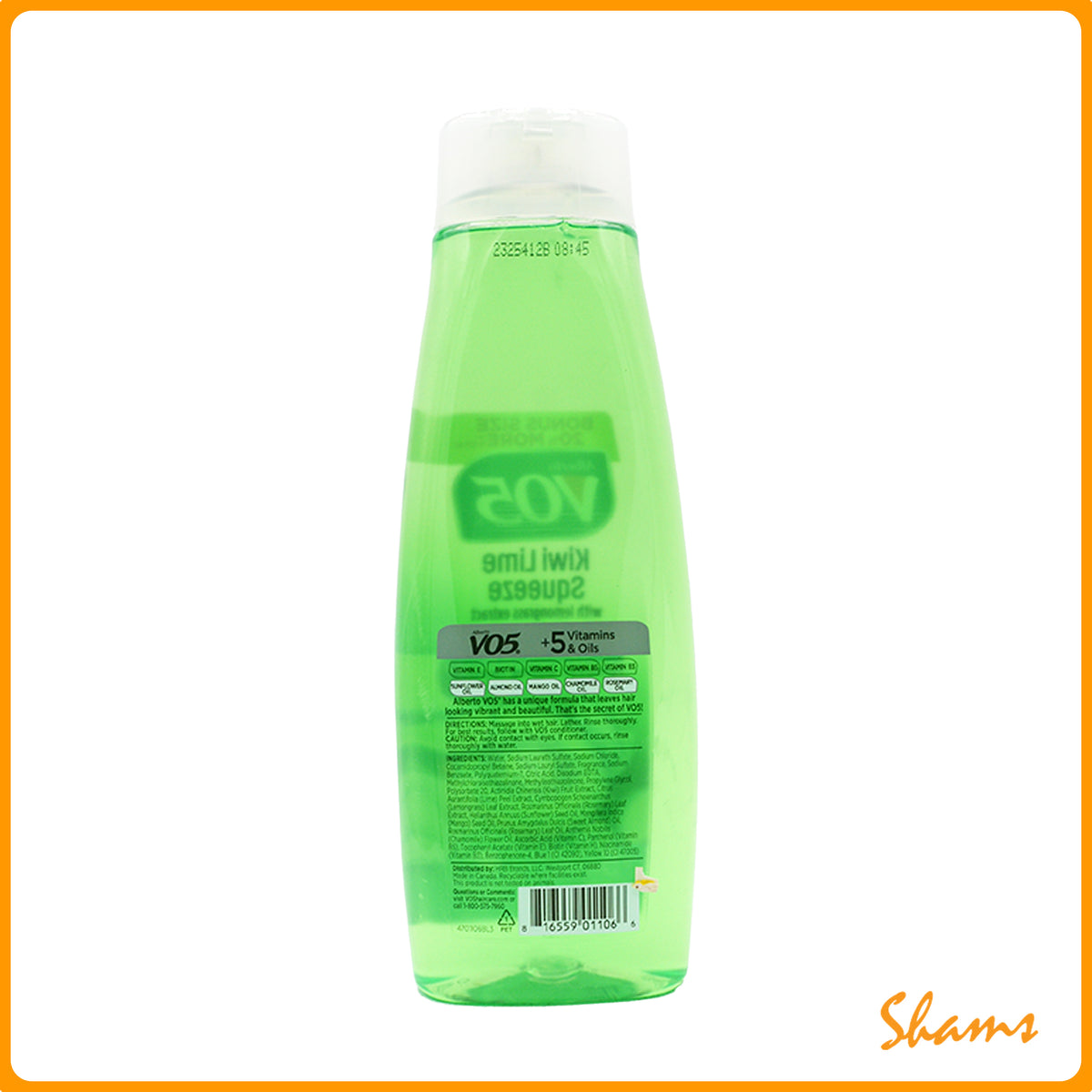 Alberto V05 Kiwi Lime Squeeze Clarifying Shampoo 443ml