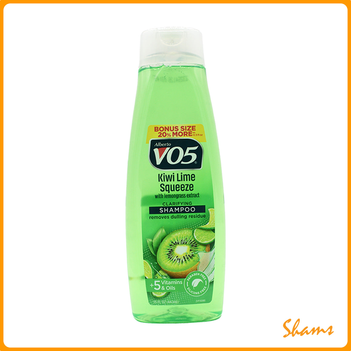 Alberto V05 Kiwi Lime Squeeze Clarifying Shampoo 443ml