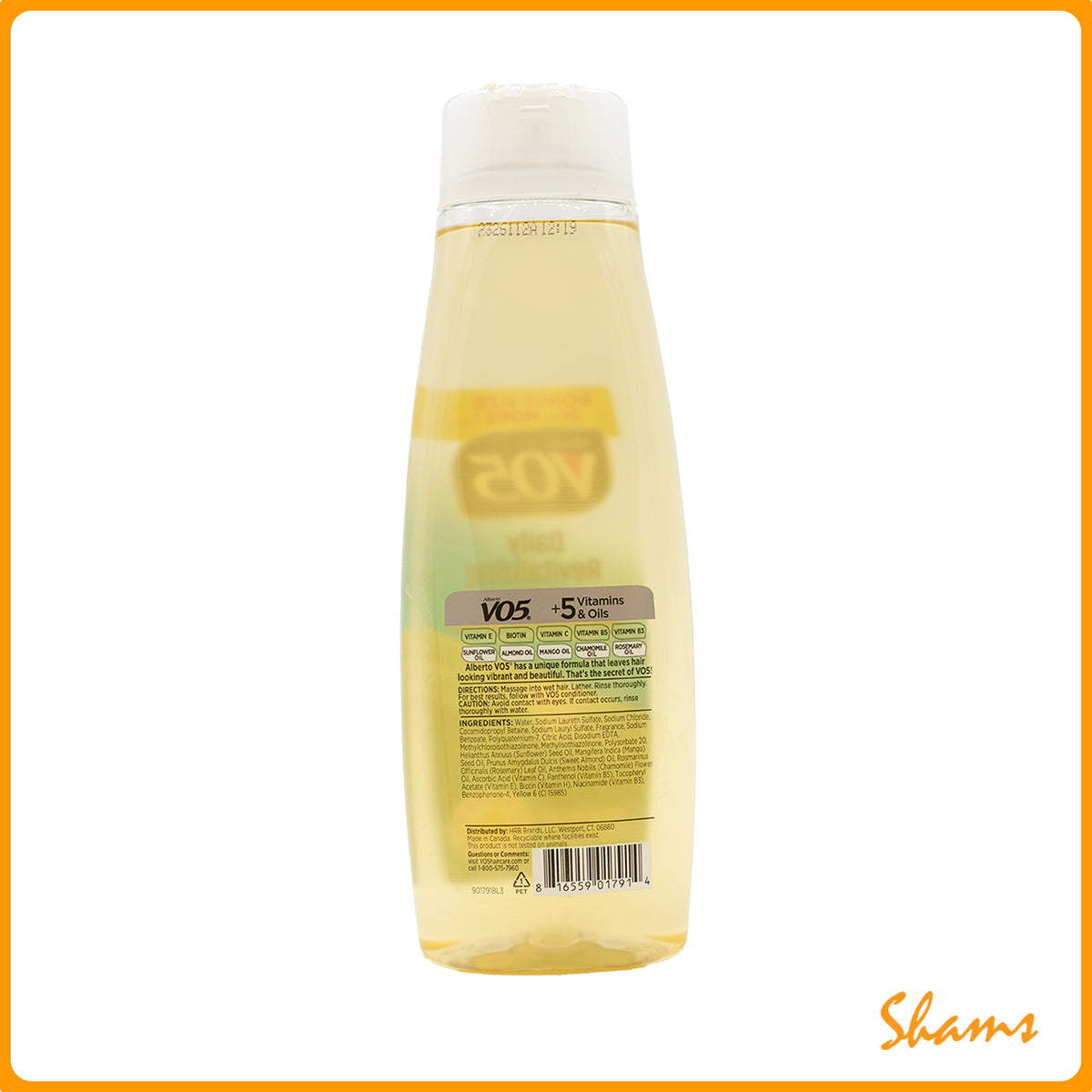 Alberto V05 Daily Revitalizing Shampoo 443ml