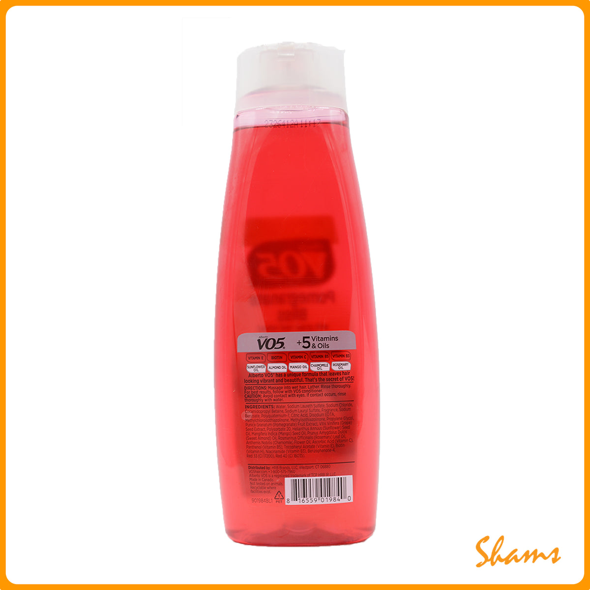 Alberto V05 Pomegranate Bliss Moisturizing Shampoo 443ml