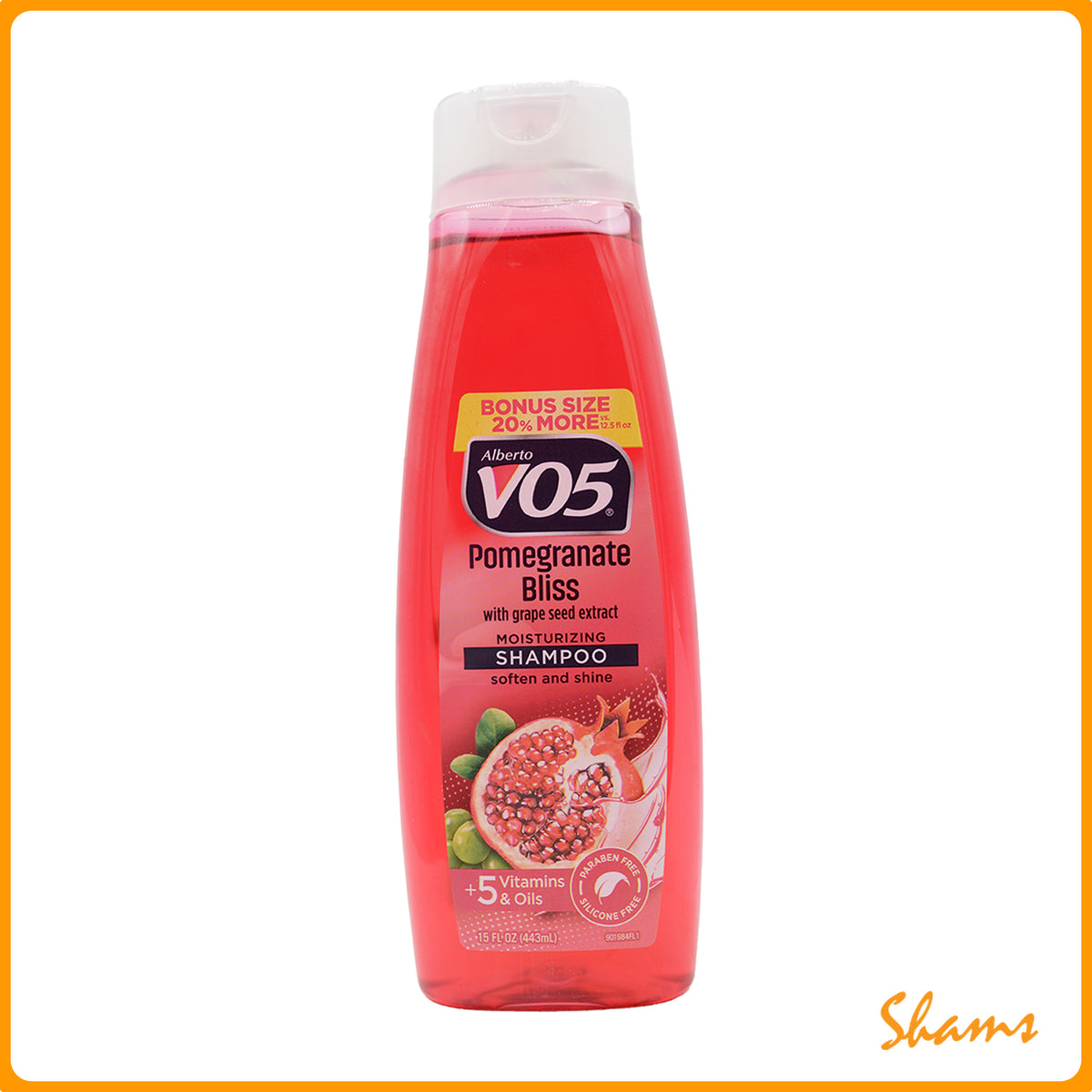 Alberto V05 Pomegranate Bliss Moisturizing Shampoo 443ml